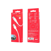 Дата кабель USB 2.0 AM to Type-C 1.0m BX30 Silicone 3A White BOROFONE (BX30CW)