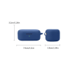 Чохол для навушників BeCover Silicon для OPPO Enco Buds 2 Pro Deep Blue (713224)