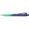 Ручка кулькова Faber-Castell Daily Ball XB Buzzing Blue, корпус синьо-зелений, стрижень синій (1,0 мм) (33094)