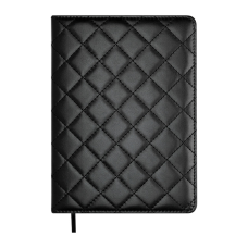 Тижневик Buromax недатований DONNA LINE, A5, чорний, штуч.шкіра 336 сторінок (BM.20300-01)
