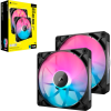 Кулер до корпусу Corsair iCUE Link RX140 RGB PWM Dual Pack (CO-9051020-WW)