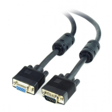 Кабель мультимедийный VGA M to VGA F 3.0m Cablexpert (CC-PPVGAX-10B)