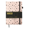 Книга записна Buromax Relax А5 96 аркушів, без лініювання рожеве золото (BM.295001-10)