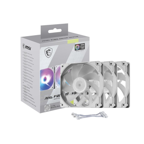 Кулер до корпусу MSI MAG F120 ARGB WHITE-3RW