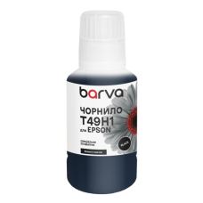 Чорнило Barva Epson T49H1 140 мл, special black, pigmented OneKey (ET49H-932e)