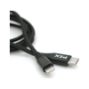 Дата кабель USB-C to Lightning 1.2m 2.1A black PZX (YT-PZX/V-109-M+L/B)
