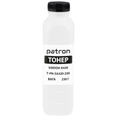 Тонер Pantum/Sindoh A420, 230 г Patron (PN-SA420-230)