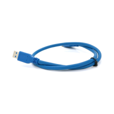 Дата кабель USB 3.0 AM/AM 0.6m Blue Voltronic (YT-3.0AM+AM-0.6)