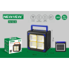 Акустична система NEWVEW NV-9218 Solar Panel/BT/USB/TF/FM Blue (NWVW-NV-9218-BL)