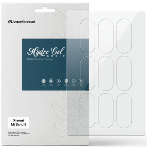 Плівка захисна Armorstandart Matte hydrogel Xiaomi Mi Band 8 9 pcs (ARM92117)