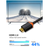 Кабель мультимедійний HDMI M to HDMI M 1.0m V2.0 4K60Hz Cabletime (CA915293)