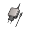 Зарядний пристрій BOROFONE BAS56A Absolute 2xUSB-C + 1xUSB-A PD45W + cable USB-C to USB-C Black (6941991116278)